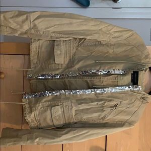 Jacket with Sequin Detailing